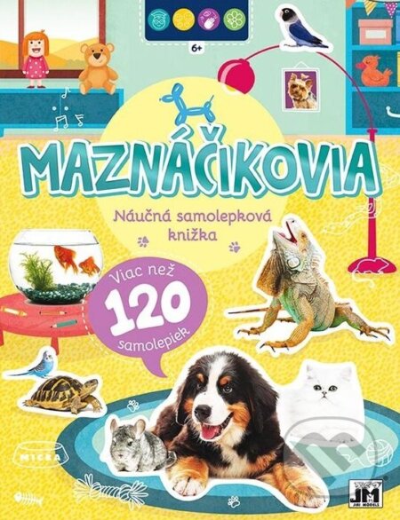 Samolepková knižka - Maznáčikovia, Jiri Models SK, 2023