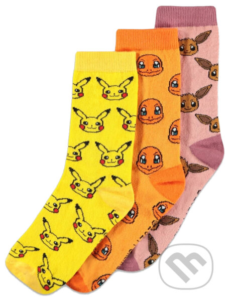Pánske ponožky Pokémon: Iconic Characters, Pokemon, 2023