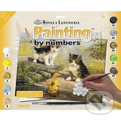 Malování podle čísel: Royal Langnickel - přátelé u vody