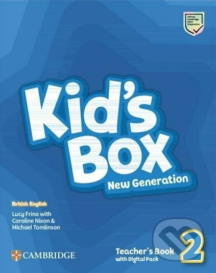 Kid´s Box New Generation 2: Teacher´s Book with Downloadable Audio British English - Lucy Frino, Caroline Nixon, Michael Tomlinson, Cambridge University Press, 2023