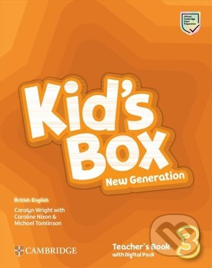 Kid´s Box New Generation 3: Teacher´s Book with Digital Pack British English - Caroline Nixon, Michael Tomlinson, Carolyn Wright, Cambridge University Press, 2023