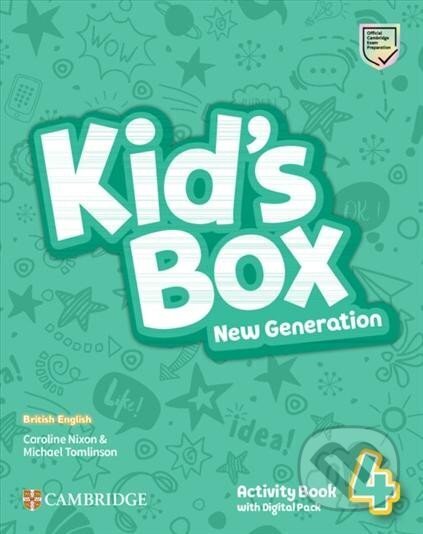 Kid´s Box New Generation 4: Activity Book with Digital Pack British English - Caroline Nixon, Michael Tomlinson, Cambridge University Press, 2023