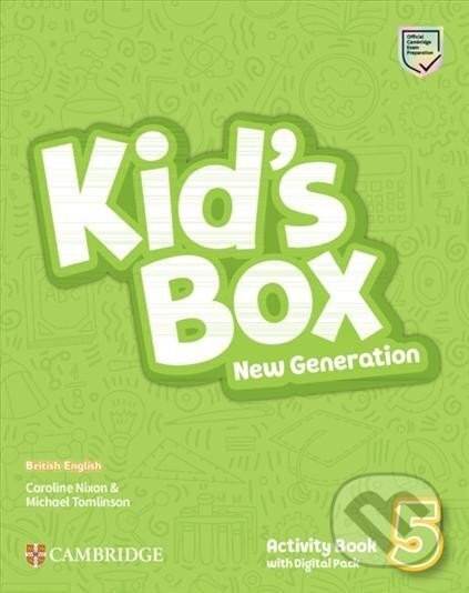 Kid´s Box New Generation 5: Activity Book with Digital Pack British English - Caroline Nixon, Michael Tomlinson, Cambridge University Press, 2023