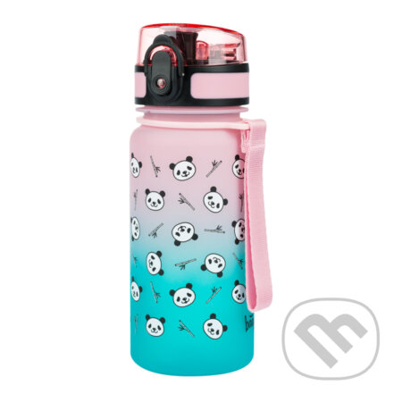 Tritanová láhev na pití Baagl Gradient Panda