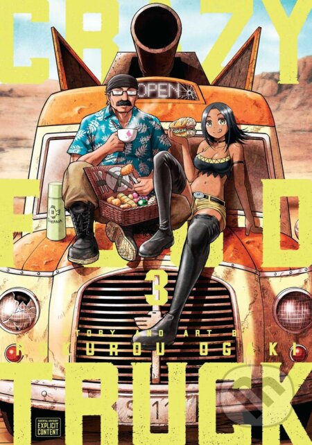 Crazy Food Truck 3 - Rokurou Ogaki - kniha z kategorie Komiksy