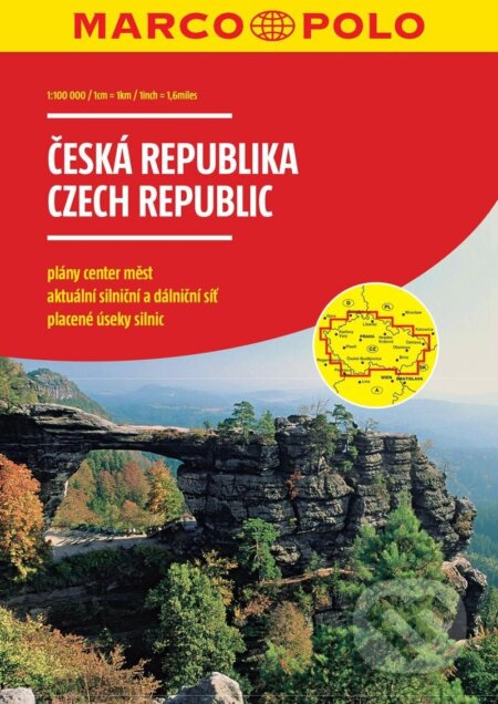 Česká republika 1:100 000 / autoatlas (spirála), Marco Polo, 2023