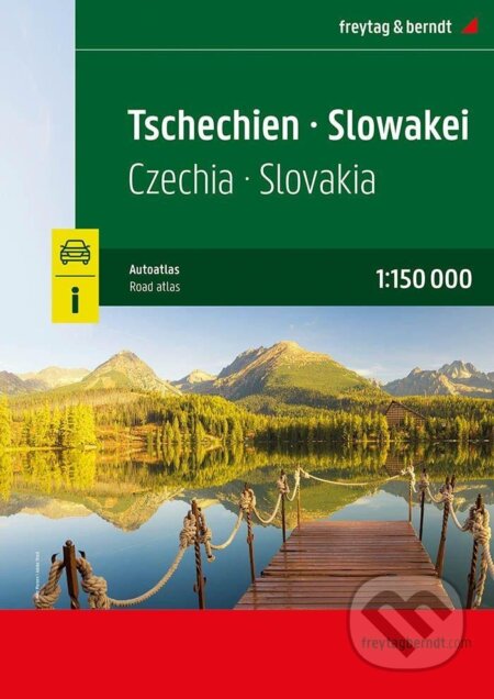 Česko-Slovensko 1:150 000 / autoatlas, freytag&berndt, 2022