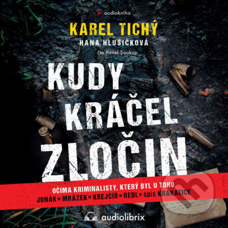Kudy kráčel zločin - Karel Tichý,Jana Hlušičková, Audiolibrix, 2023