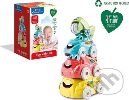 Stohovací legrační vozidla (Play For Future) - hra z kategorie Stavebnice