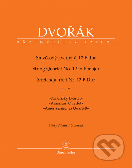 Smyčcový kvartet č. 12 F dur op. 96 - Antonín Dvořák, Notovna.cz, 2023