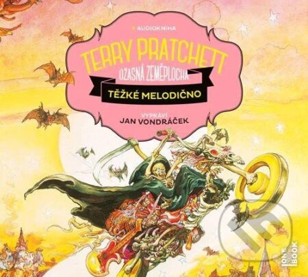 Těžké melodično - Terry Pratchett, OneHotBook, 2023