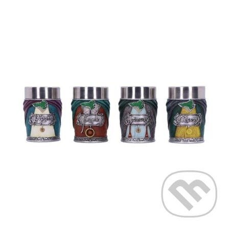 Pán prsteňov Sada panákov - Hobiti (Nemesis Now)