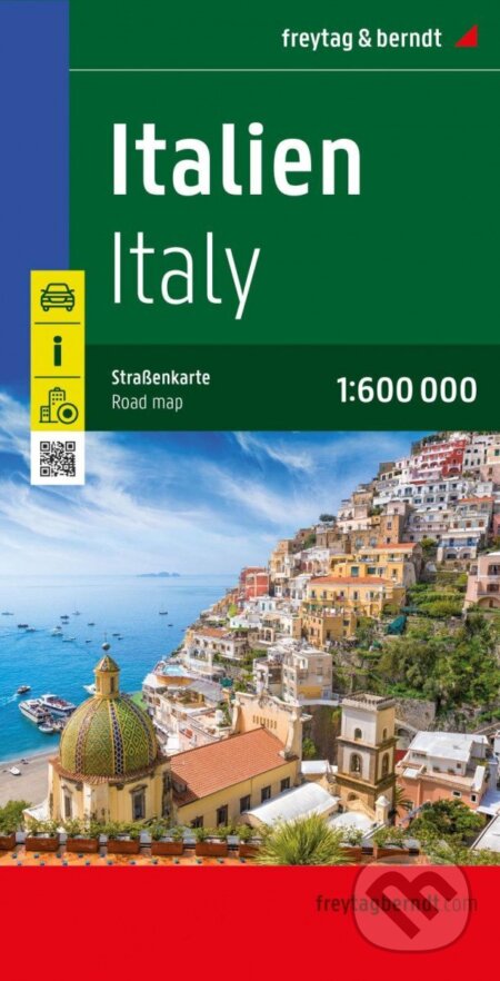 Itálie 1:600 000 / automapa, freytag&berndt, 2023