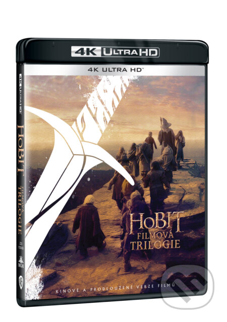 Hobit filmová trilogie - prodloužená a kinová verze Ultra HD Blu-ray - Peter Jackson, Magicbox, 2023