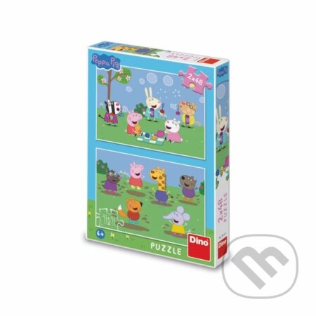 Puzzle Peppa Pig a kamarádi