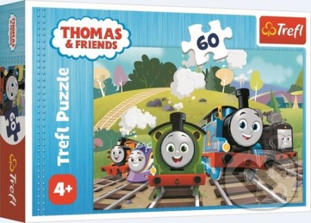 Mašinka Tomáš a kamarádi - puzzle z kategorie 15 - 60 dílků