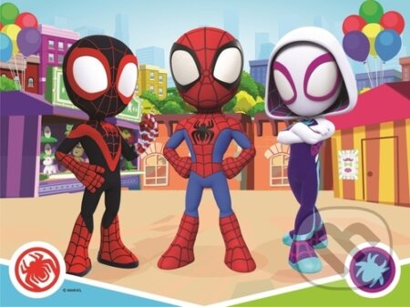 Spidey a jeho úžasní přátelé - puzzle z kategorie 15 - 60 dílků