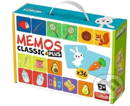 Pexeso Classic&Plus Logic 3v1 - hra z kategorie Karty, pexeso