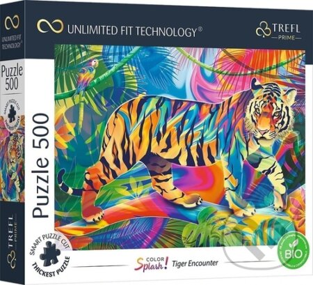 UFT Color Splash Setkání s tygrem, Trefl, 2023