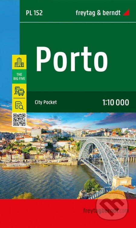 Porto 1:10 000, freytag&berndt, 2022