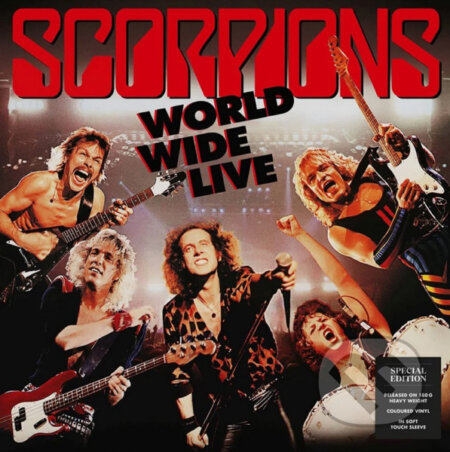 Scorpions: World Wide Live (Transparent Orange) LP - Scorpions, Hudobné albumy, 2023