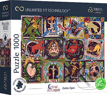 Kozmická alchýmia: Znamenia zverokruhu (Trefl Puzzle 1000 UFT)