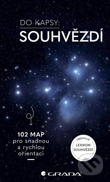 Souhvězdí - Do kapsy (102 map hvězdné oblohy) - Hermann-Michael Hahn - kniha z kategorie Fyzika