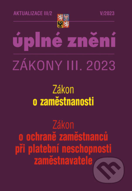 Aktualizace III/2 (o ochraně zaměstnanců při platební neschopnosti zaměstnavatele)