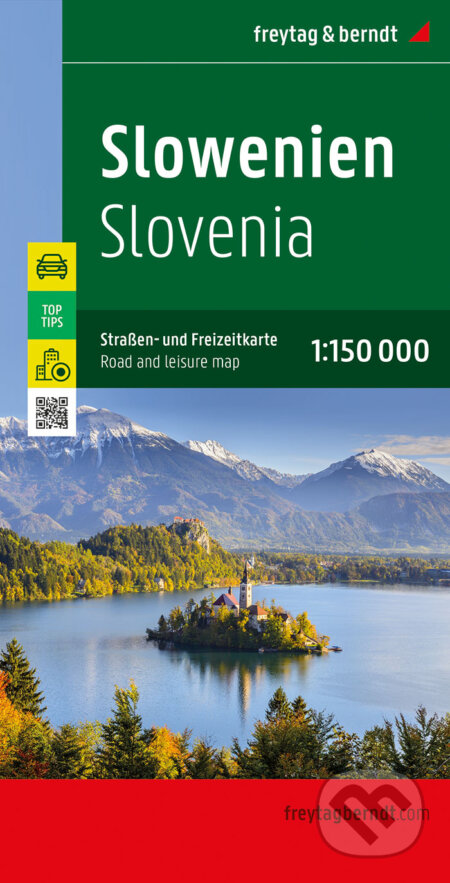 Slovinsko 1:150 000 / automapa, freytag&berndt, 2022