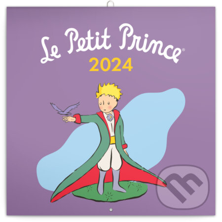 Poznámkový nástěnný kalendář Le petit prince 2024, Notique, 2023