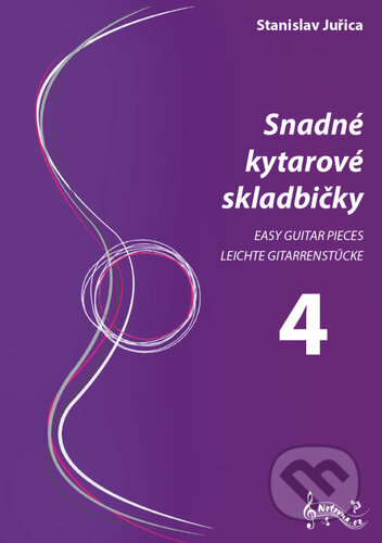 Snadné kytarové skladbičky 4 - Stanislav Juřica, Notovna.cz, 2023