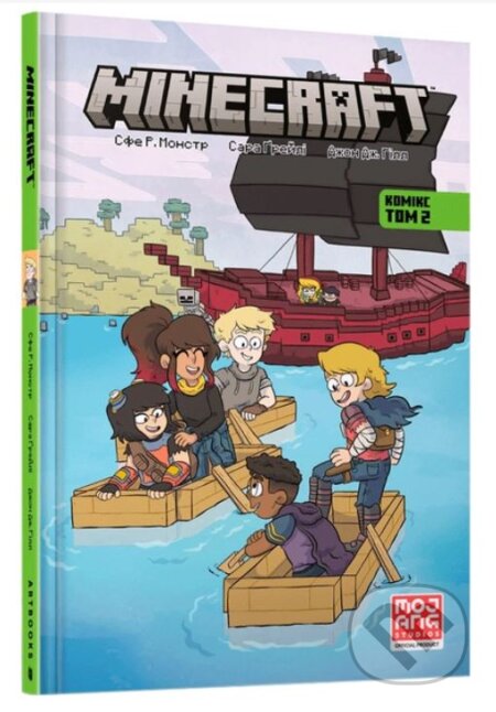 MINECRAFT Komiks. Tom 2 - Sfe R. Monster, Sarah Graley (ilustrátor), Artbooks