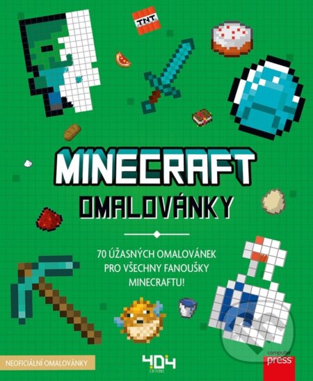 Omalovánky Minecraft - Kolektiv, Computer Press, 2023