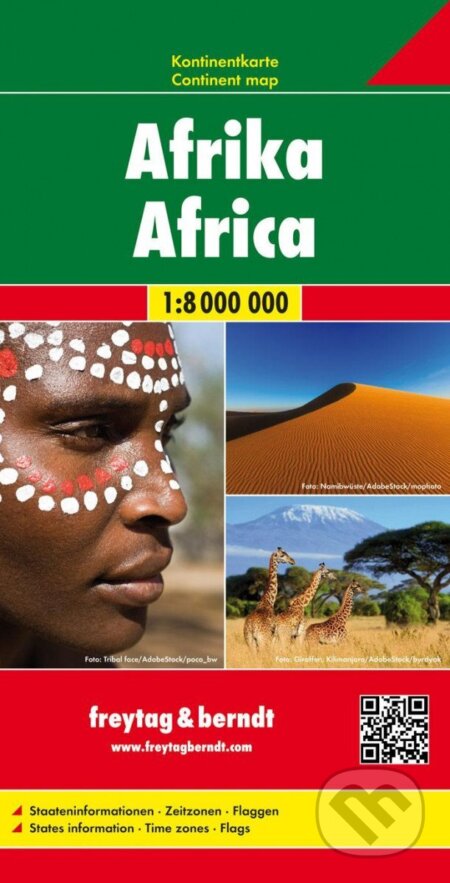 Afrika 1:8 000 000 / automapa, freytag&berndt, 2018