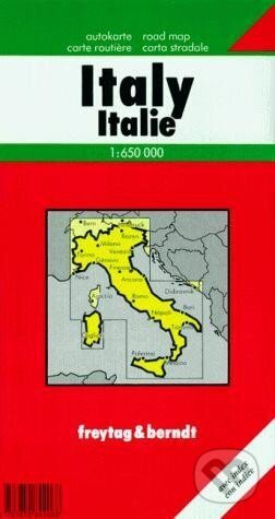 Itálie 1:650 000 (automapa), freytag&berndt, 2002