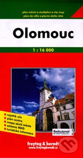 Olomouc 1:16000 - měkká (automapa), freytag&berndt, 2002