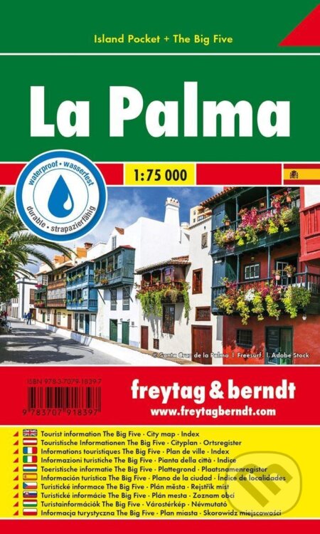 La Palma 1: 75 000 / automapa, freytag&berndt, 2020