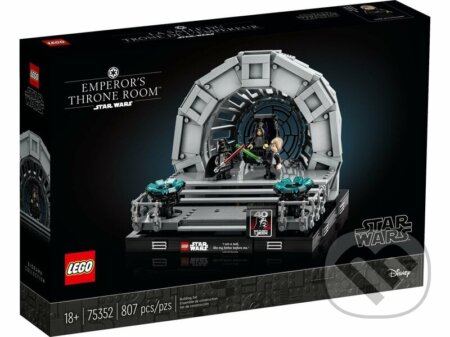 LEGO® Star Wars™ 75352 Cisárova trónna sieň – dioráma, LEGO, 2023