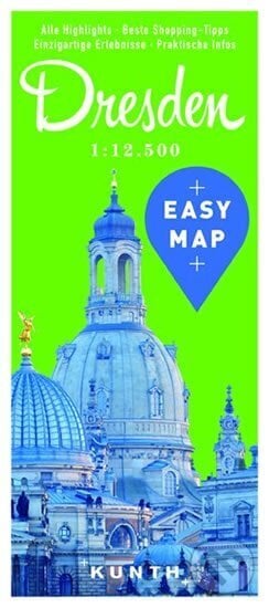 Drážďany - Easy Map 1:12 500, Marco Polo, 2016