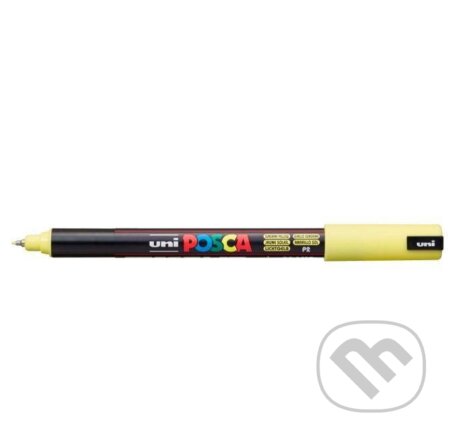 Posca akrylový popisovač PC-1MR, 0,7 mm, pastelově žlutá (ultra tenký hrot), OFFICE LINE, 2023