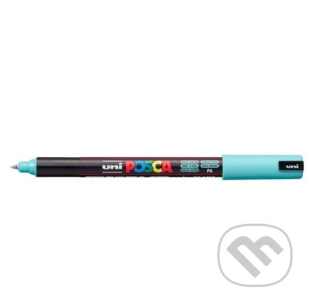 Posca akrylový popisovač PC-1MR, 0,7 mm, azurová (ultra tenký hrot)