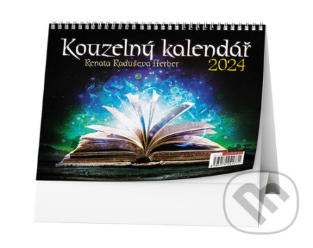 Stolní Kouzelný kalendář 2024 - Renata Raduševa Herber, Baloušek, 2023