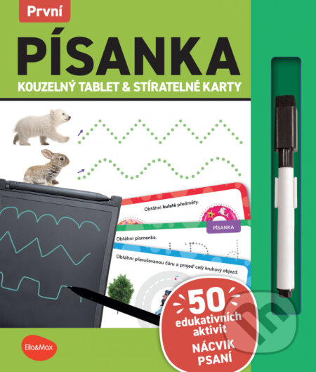 První písanka (Kouzelný tablet & stíratelné karty) - kniha z kategorie Naučné knihy