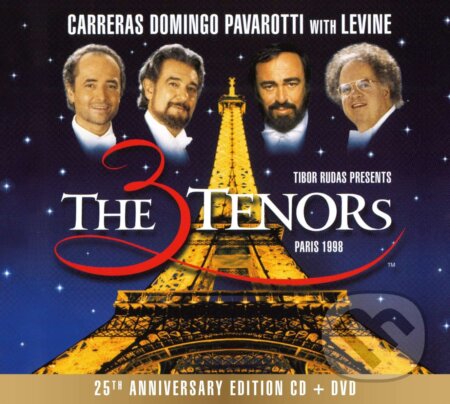 Pavarotti Domingo Carreras: The 3 Tenors In Paris 1998 - Placido Domingo, José Careras, Luciano Pavarotti, Hudobné albumy, 2023