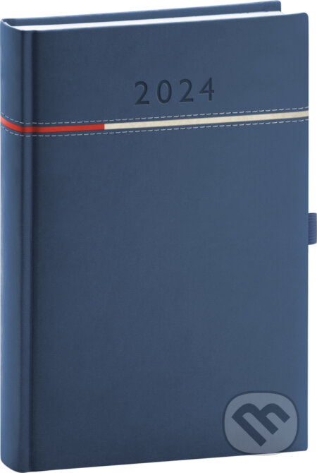 Denní diář Tomy modro–červený, 2024, Notique, 2023