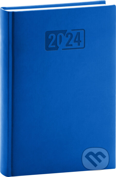 Denní diář Aprint 2024, modrý, Notique, 2023