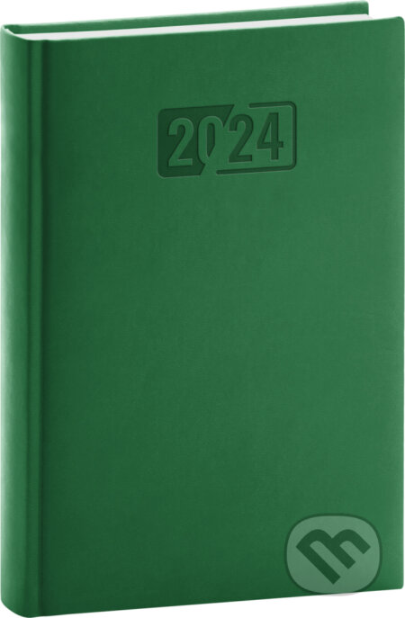 Denní diář Aprint 2024, zelený, Notique, 2023