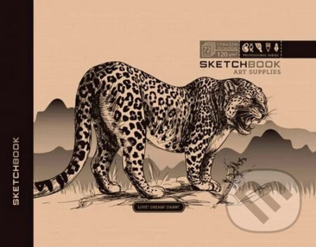 Sketchbook KRAFT LEOPARD