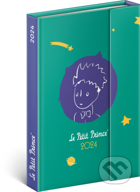 Týdenní magnetický diář Le Petit Prince (Malý princ) 2024, Notique, 2023