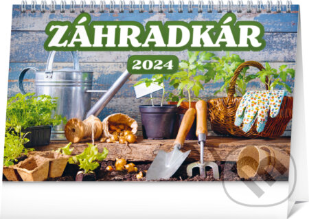 Stolový kalendár Záhradkár 2024, Notique, 2023